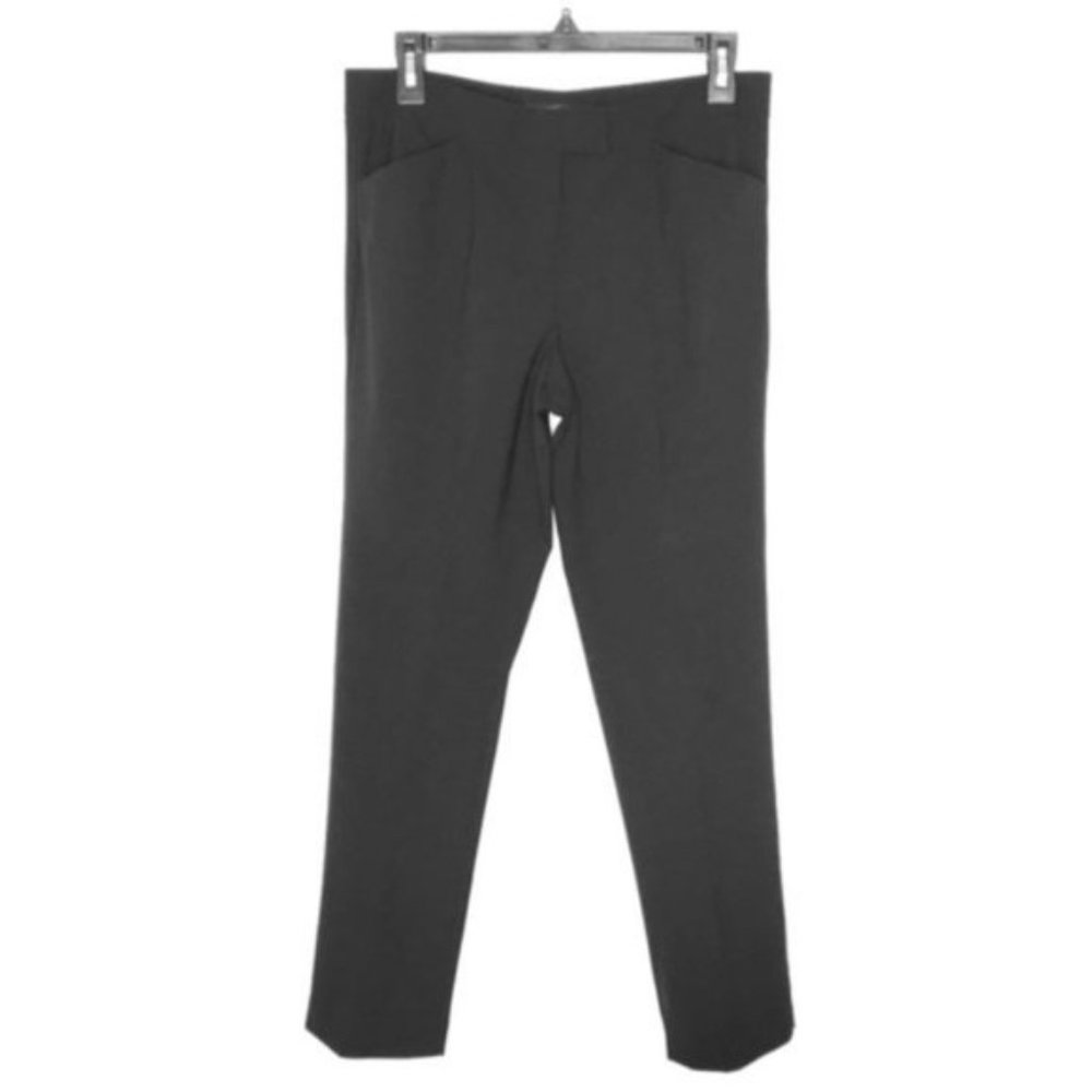Lafayette 148 Sz. 4 Black Ankle Crop Pant cd031 - Picture 2 of 8